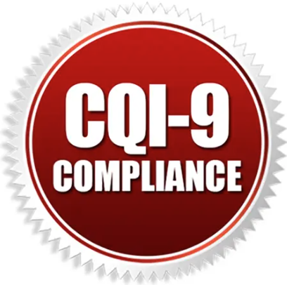CQI-9 compliant