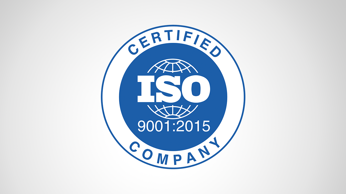 ISO 9001:2015 registered